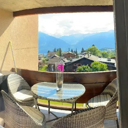 Appartements Dans La Residence Panorama Villars-sur-Ollon Exteriér fotografie